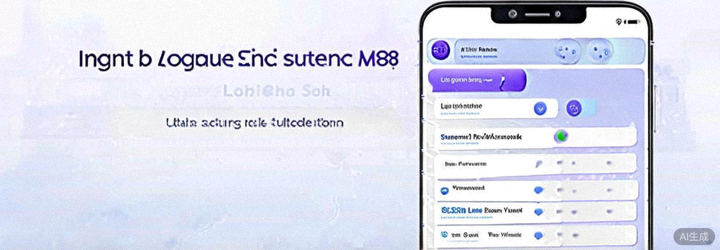 Animasi panduan langkah demi langkah cara login ke akun M88 Slot Indonesia